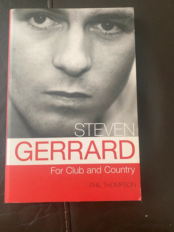 Steven Gerrard - for club and country autobiography
