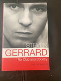 Steven Gerrard - for club and country autobiography
