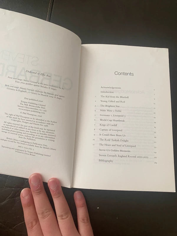 Steven Gerrard - for club and country autobiography