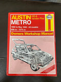 Austin metro Haynes car manual