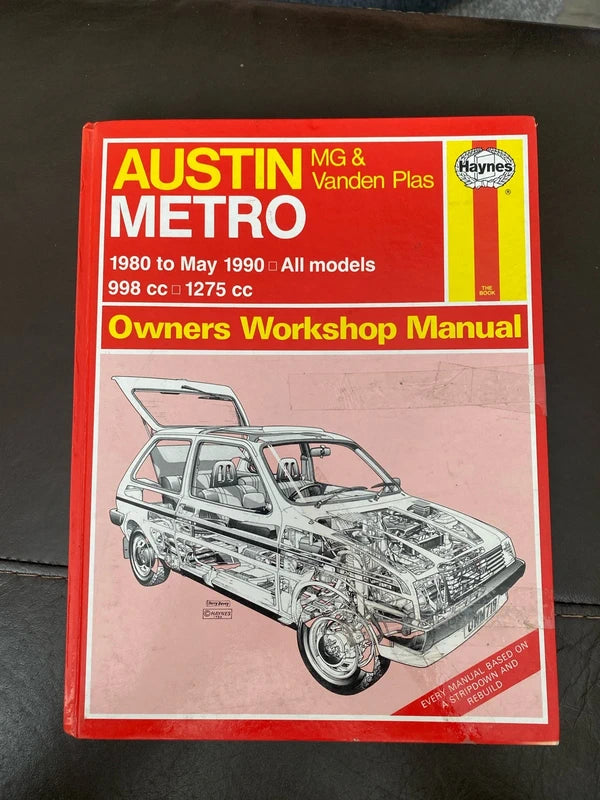 Austin metro Haynes car manual