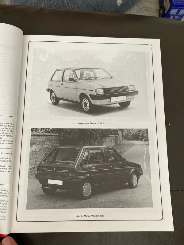 Austin metro Haynes car manual