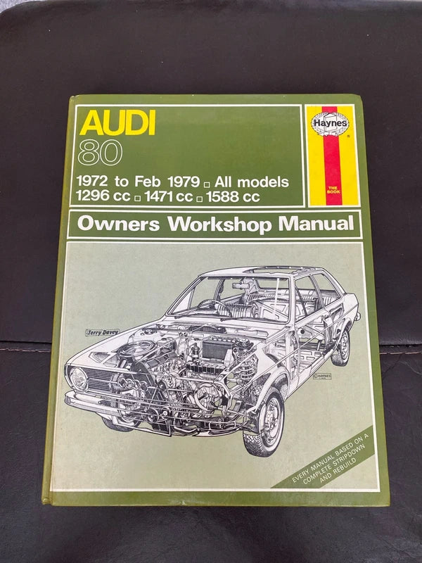 Audi 80 Haynes car workshop manual