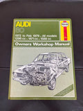 Audi 80 Haynes car workshop manual