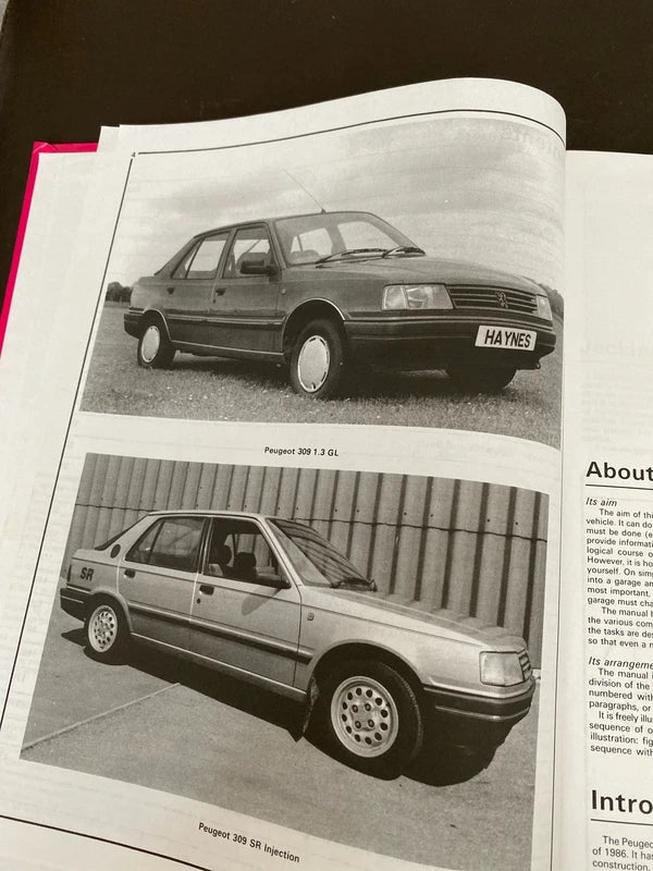 Peugeot 309 Haynes workshop manual