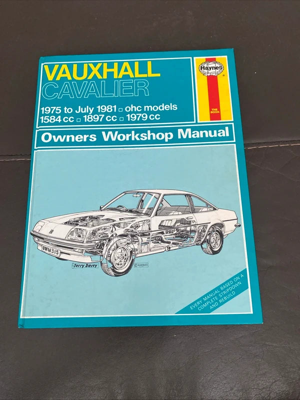 Vauxhall Haynes car workshop manual