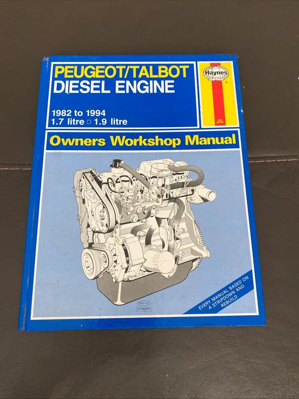 Peugeot diesel engine Haynes manual