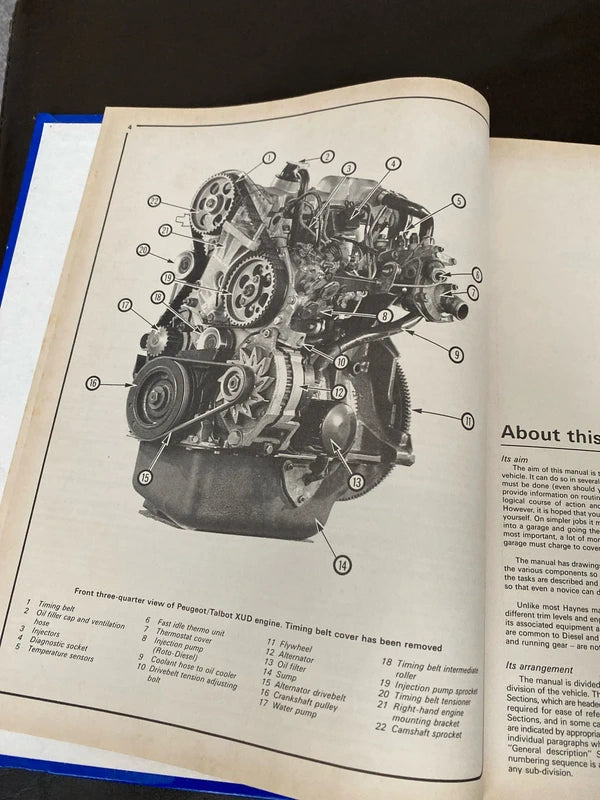 Peugeot diesel engine Haynes manual