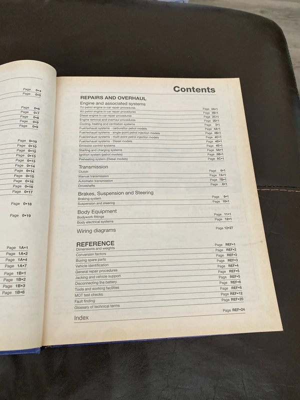 Peugeot 306 Haynes repair manual