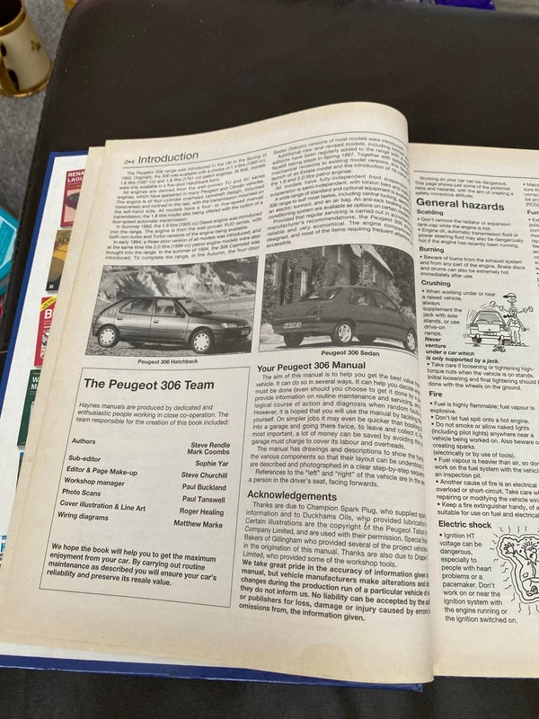 Peugeot 306 Haynes repair manual