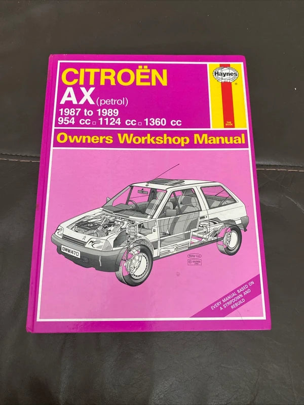 Citroen AX Haynes workshop manual