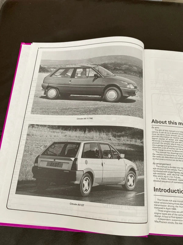 Citroen AX Haynes workshop manual