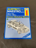 Austin maestro Haynes workshop manual