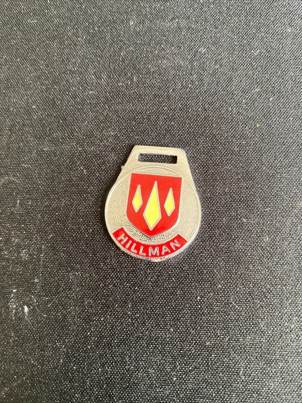 Hillman 1960s/70s Vintage Enamel Car Keyring