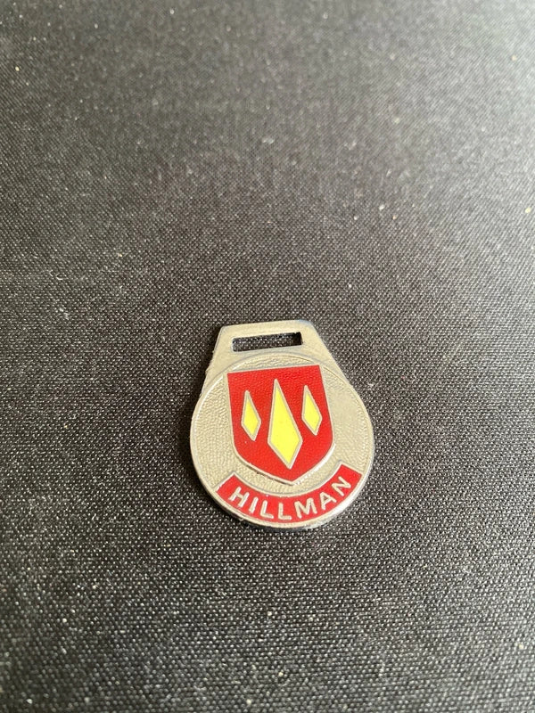 Hillman 1960s/70s Vintage Enamel Car Keyring
