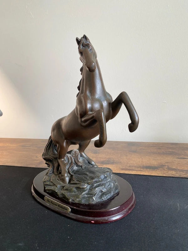 The Juliana Collection - Black Horse Model Figurine vintage collectible Sculpture