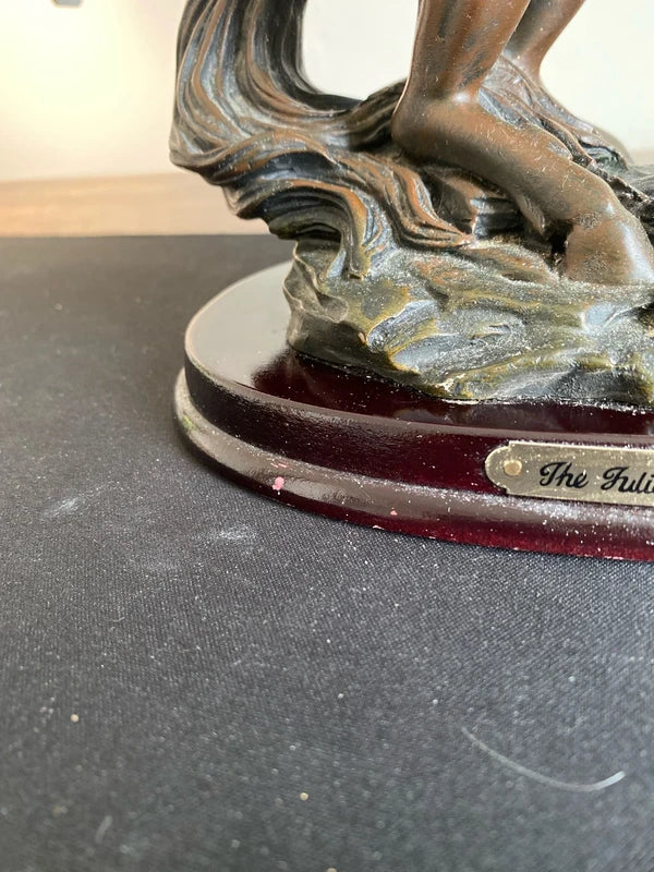 The Juliana Collection - Black Horse Model Figurine vintage collectible Sculpture