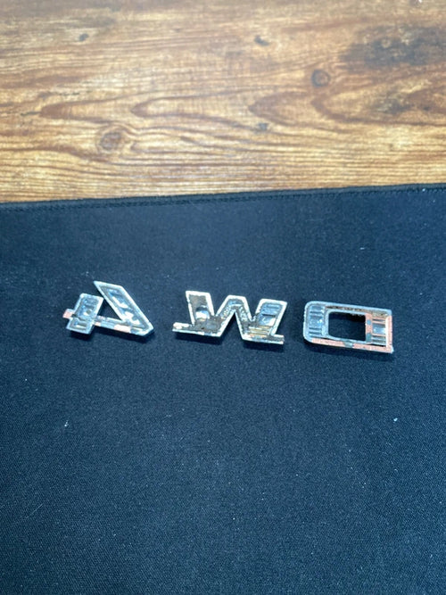 4WD car badge logo emblem