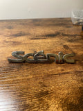 Renault Scenic car badge emblem logo rear boot genuine plastic