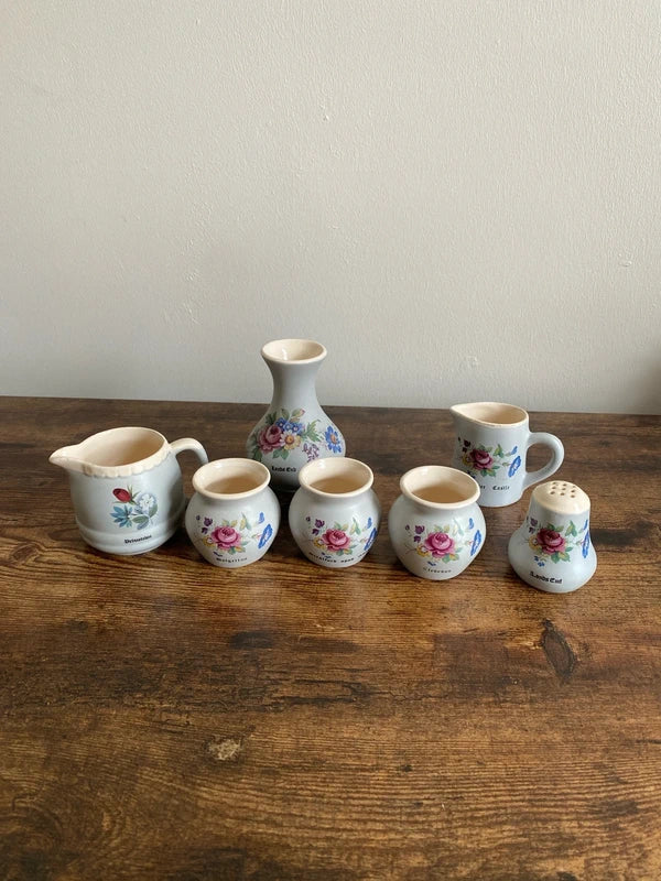 Buckfast Devon Pottery Vases Souvenirs vintage collectibles