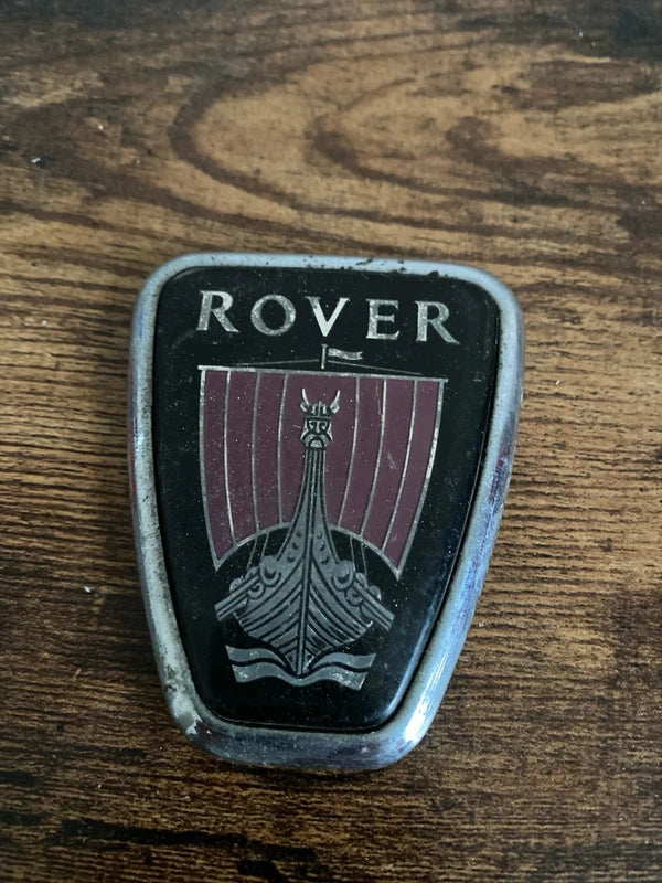 Vintage Rover car badge emblem logo collectible