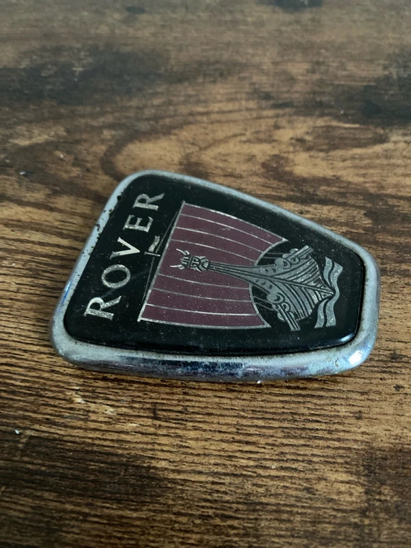 Vintage Rover car badge emblem logo collectible