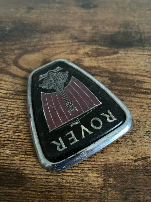 Vintage Rover car badge emblem logo collectible