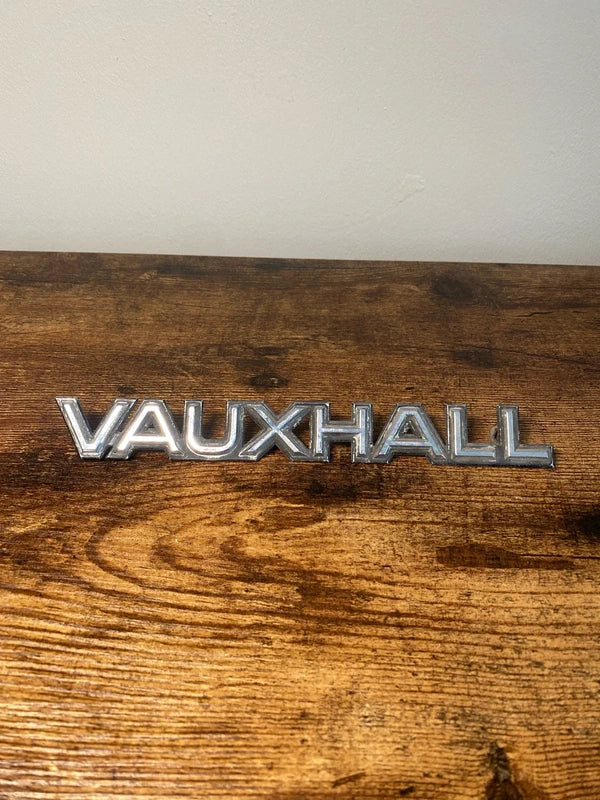 Genuine Vauxhall classic car badge emblem logo metal