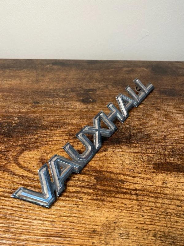 Genuine Vauxhall classic car badge emblem logo metal