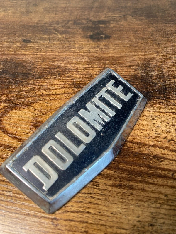 Triumph Dolomite original classic bonnet badge emblem logo