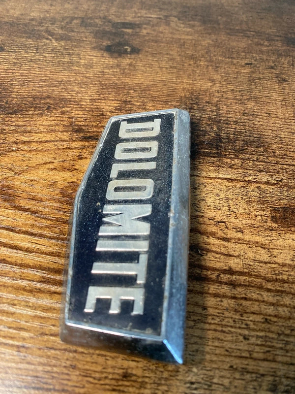 Triumph Dolomite original classic bonnet badge emblem logo