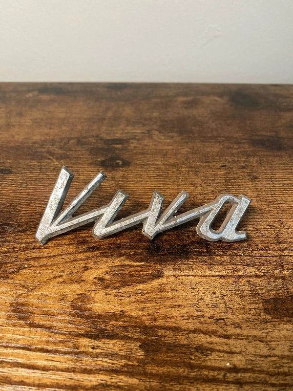 Classic Vauxhall Viva car badge emblem logo vintage collectible