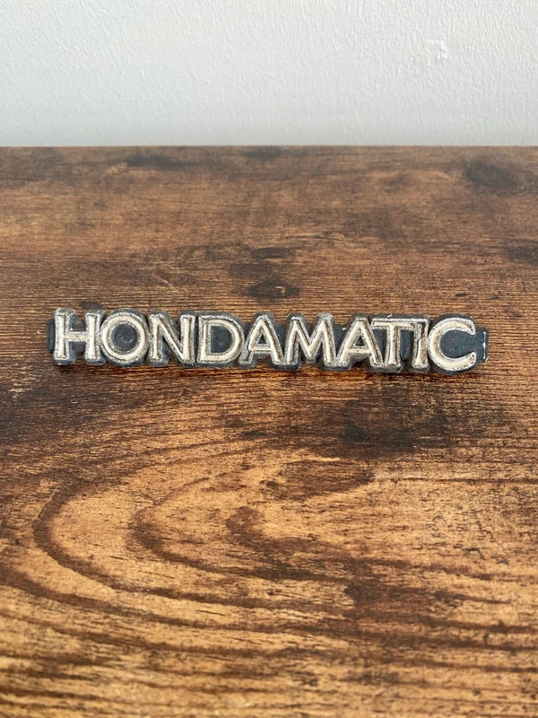 Rare Honda Civic 70’s hondamatic rare badge emblem logo