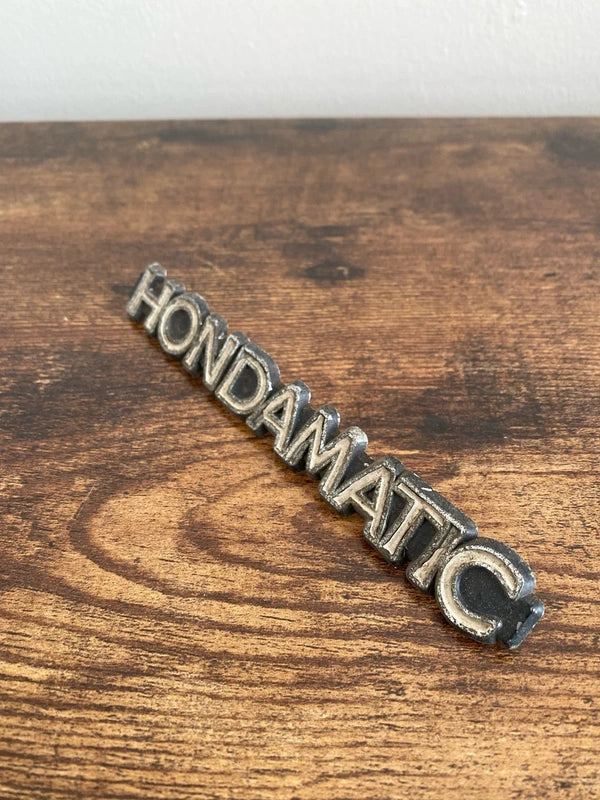 Rare Honda Civic 70’s hondamatic rare badge emblem logo