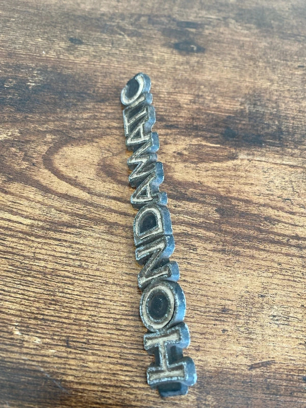 Rare Honda Civic 70’s hondamatic rare badge emblem logo