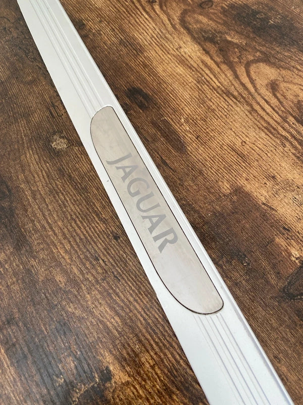 Jaguar X-Type car tread plate - great bar / garage / mancave display piece