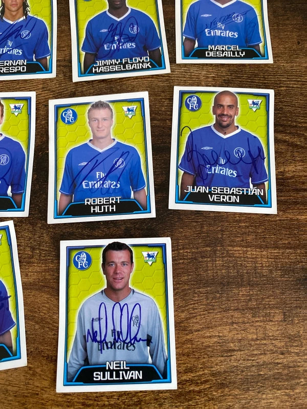 Merlin’s 2004 Chelsea FC football stickers collectible rare John Terry
