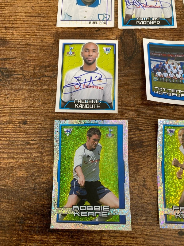 Merlin’s 96-04 Tottenham Hotspur football stickers bundle collectible