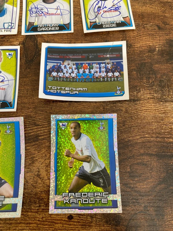 Merlin’s 96-04 Tottenham Hotspur football stickers bundle collectible