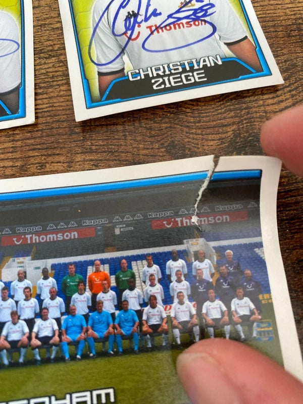 Merlin’s 96-04 Tottenham Hotspur football stickers bundle collectible