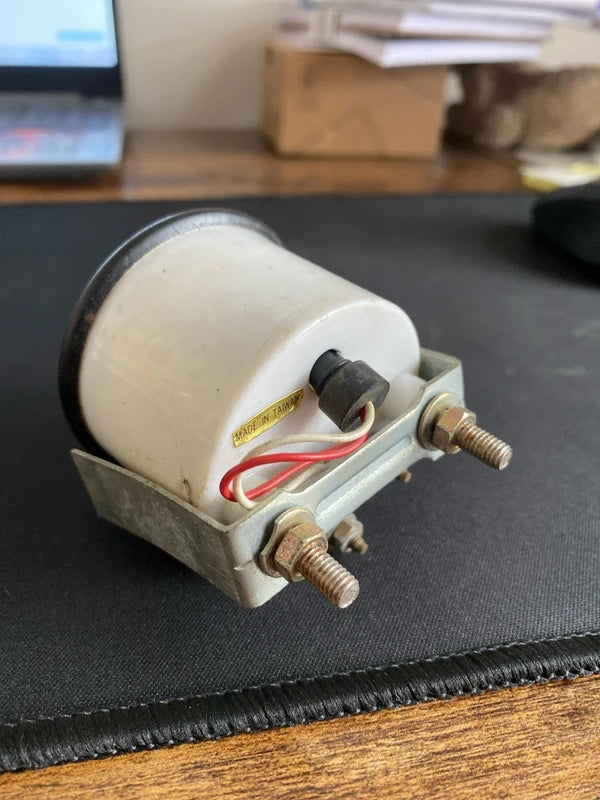 Vintage water temp gauge for truck - upcycle / collectors