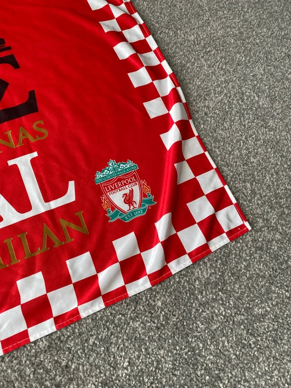 Liverpool champions league final flag collectible 2007