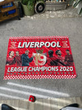 Liverpool premier league champions 2020 flag collectible display