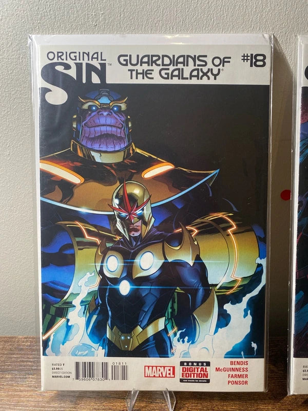 Marvel Comic Original Sin Guardians Of The Galaxy No. 18 & 19
