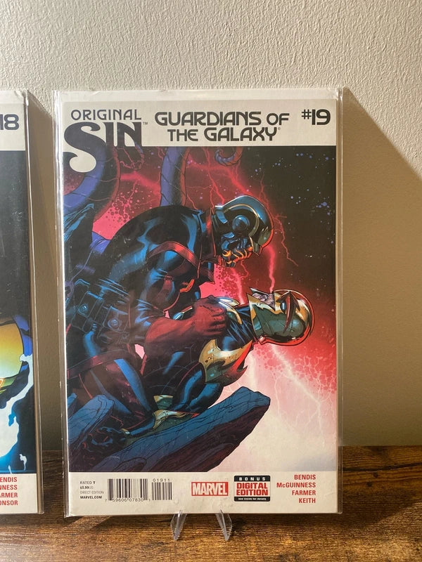 Marvel Comic Original Sin Guardians Of The Galaxy No. 18 & 19
