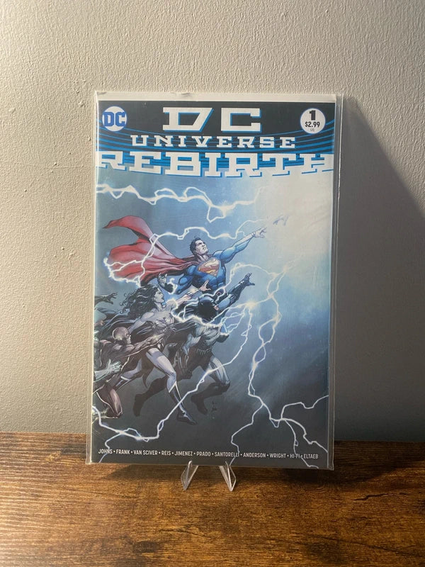 DC Universe Rebirth comic superman Batman the flash Wonder Woman