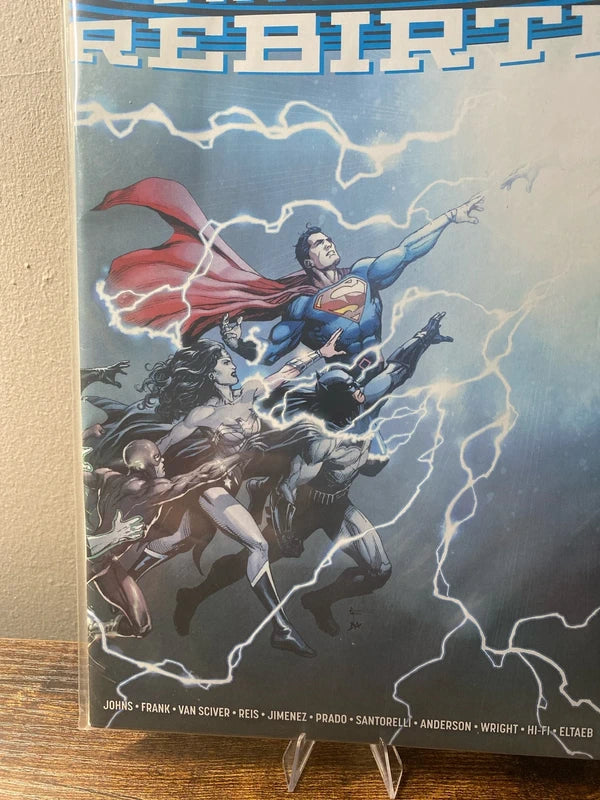 DC Universe Rebirth comic superman Batman the flash Wonder Woman