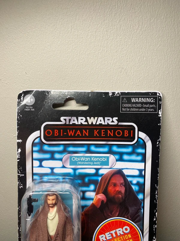 Star Wars Obi-Wan Kenobi (Wandering Jedi) Retro Kenner Figure Sealed collectible vintage