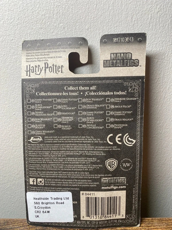 Harry Potter collectible diecast figure vintage toy wizard