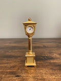 Miniature Street Lamp vintage Quartz Clock collectible display piece